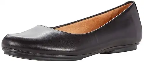 Naturalizer Maxwell Flats for Women, Black, Sizes 8, 8.5, 9