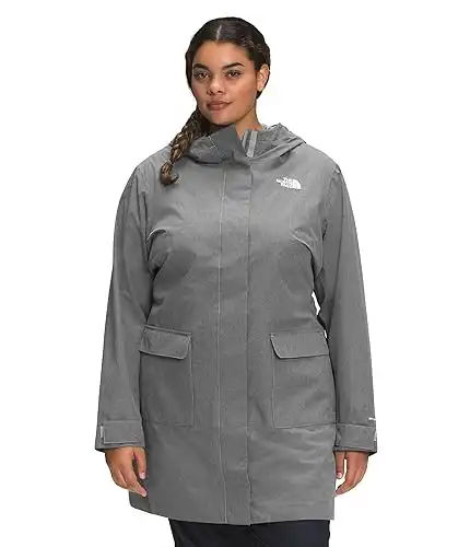 THE NORTH FACE Women's City Breeze Rain Parka II (Standard and Plus Size)